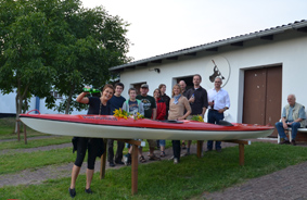 Bootstaufe beim Kanusport Harburg